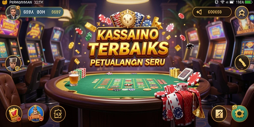 Tampilan gameplay seru di 116X dengan berbagai permainan Kasino.