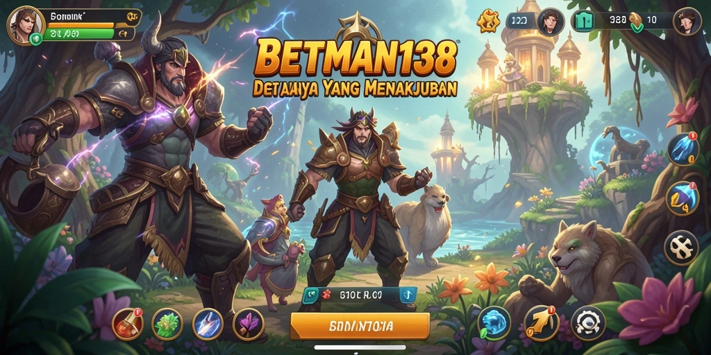 Screenshot BETMAN138 menampilkan aksi mendebarkan dalam permainan petualangan.