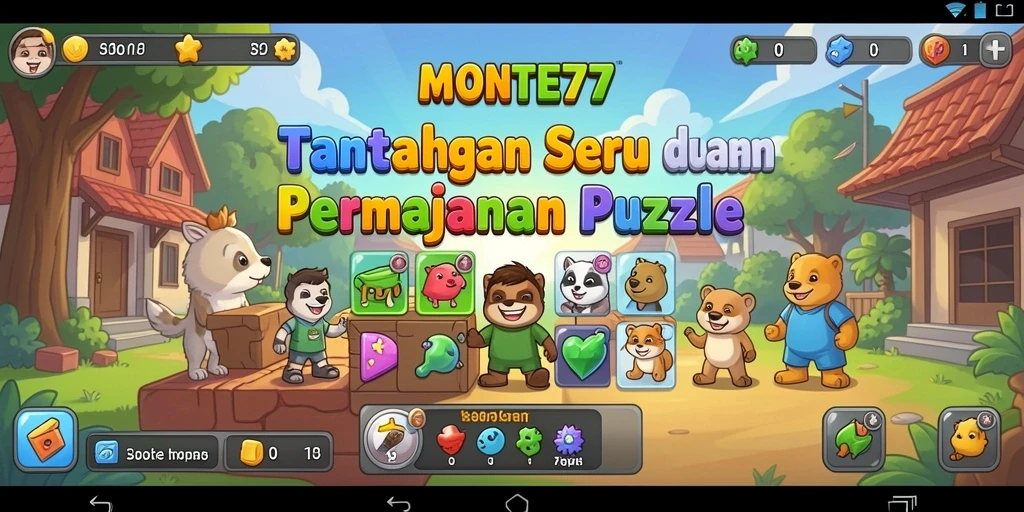 Tampilan screenshot permainan MONTE77 yang seru dan penuh tantangan.