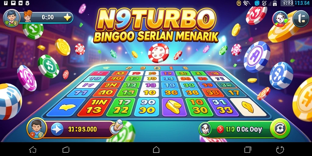 Tampilan gameplay N9TURBO yang menarik dan seru.