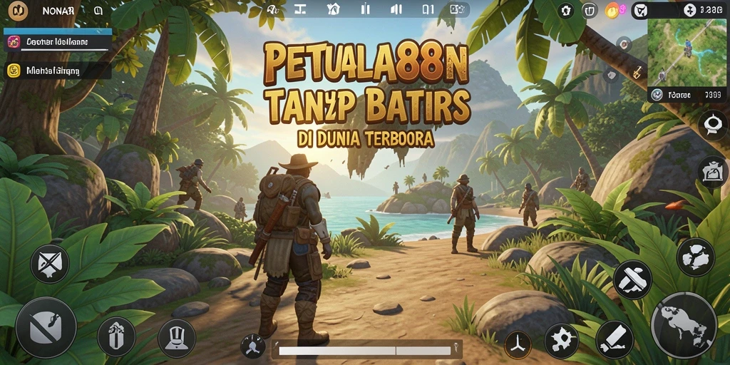 Screenshot NONA88 menampilkan aksi seru dalam petualangan Open World.