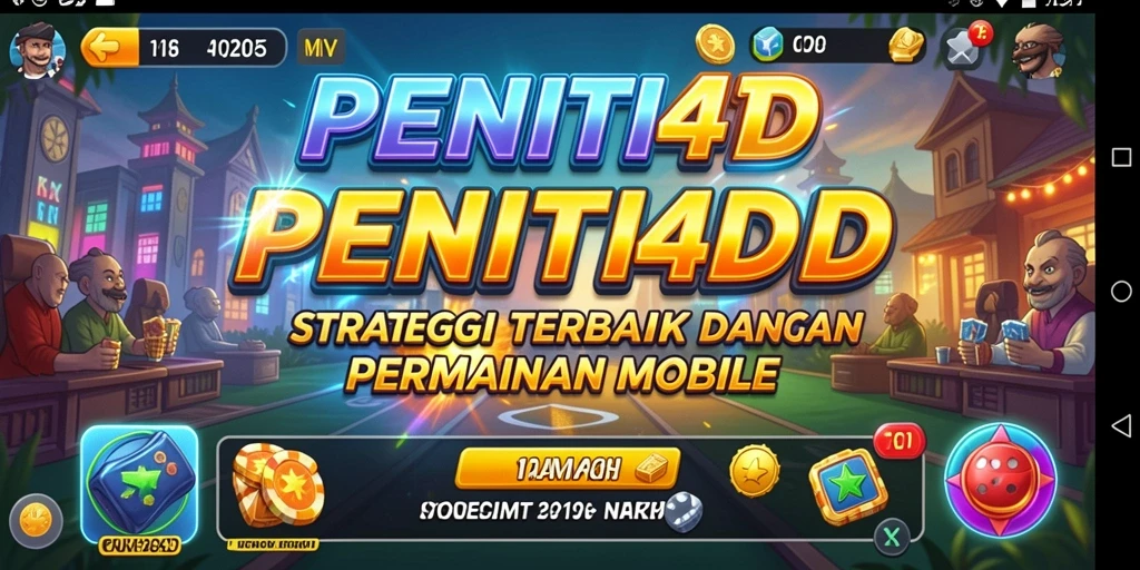 Tampilan menarik dari gameplay strategis PENITI4D yang penuh aksi.