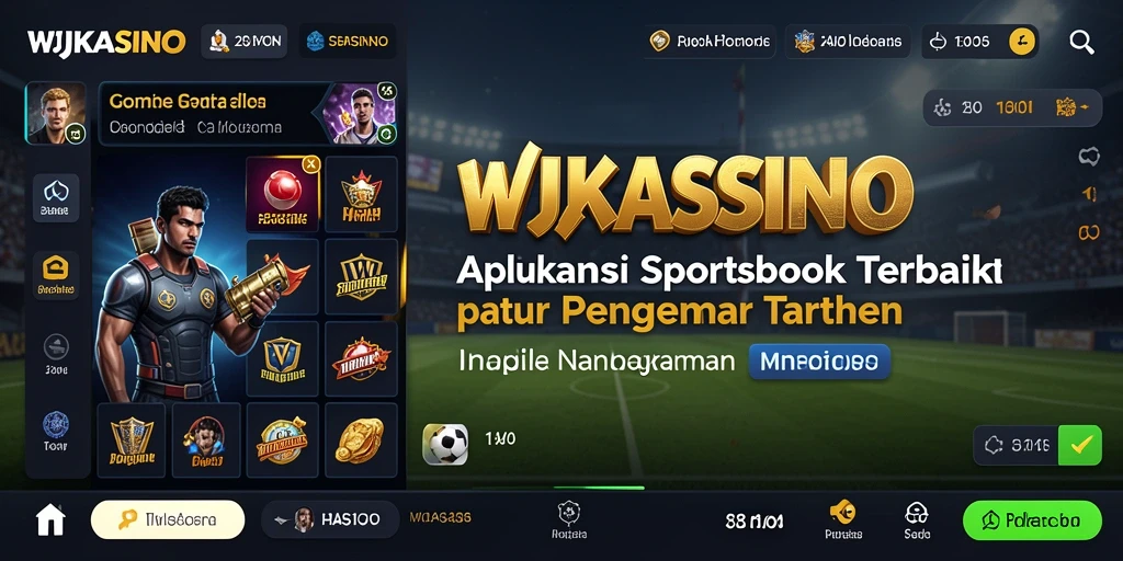 Tampilan gameplay WJKASINO yang menarik dan interaktif untuk taruhan olahraga.